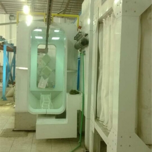 Powder coating line